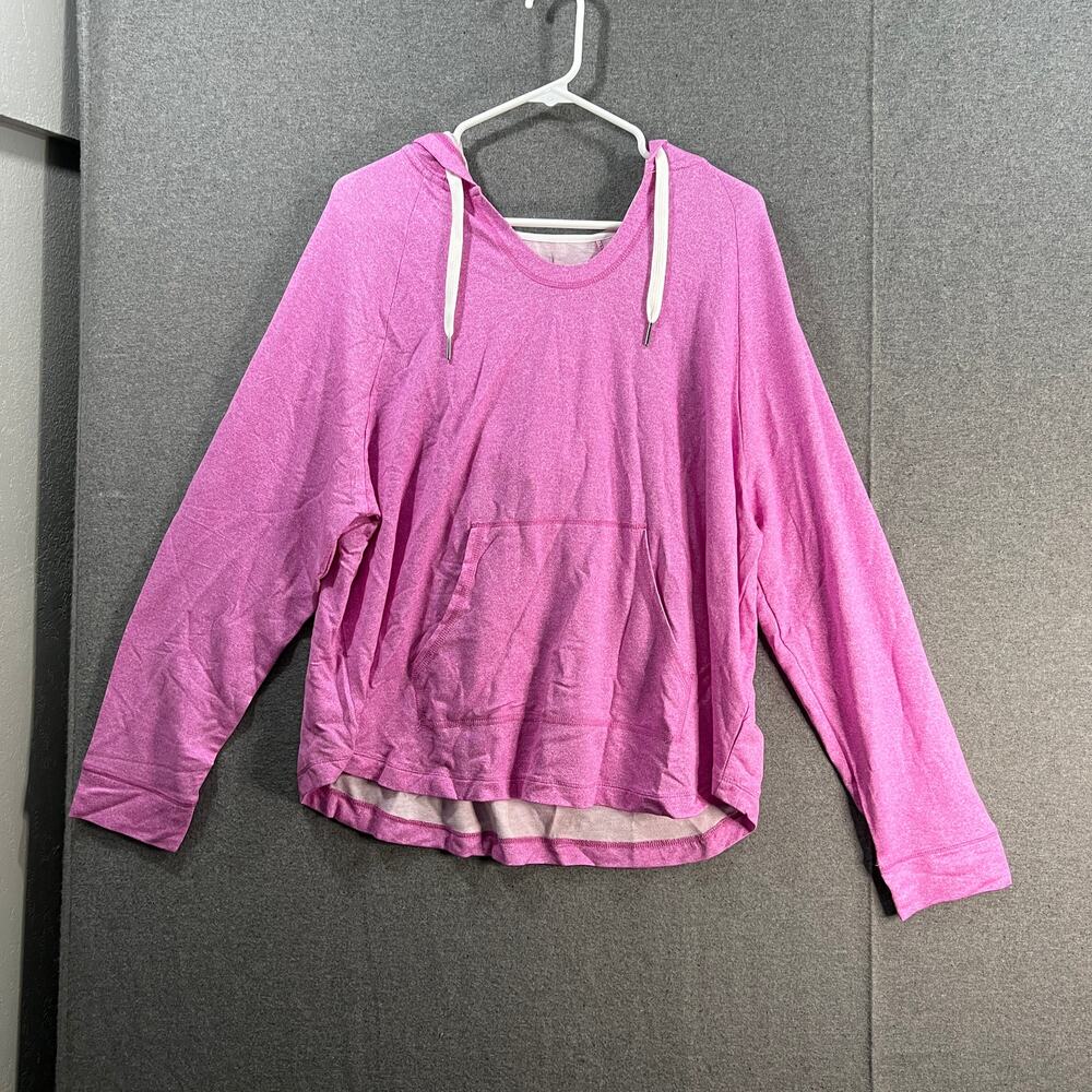 Koolaburra by UGG Light & Airy French Terry Lounge Hoodie Orchid Heather Large